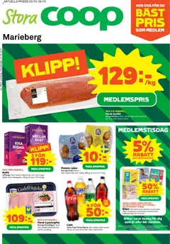 Coop Forum - Örebro - Förhandsvisning av reklamblad från butik Coop Forum aktuell från 20.10.2025
