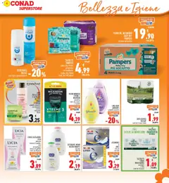 Anteprima del volantino STRISCE DEPILATORIE LYCIA, delicate braccia & gambe, viso un esempio: braccia & gambe conf. da 20 pezzi valido a partire dal 12.03.2026 | Pagina: 25 | Prodotti: Crema, Detergente, Fazzoletti, Intimo