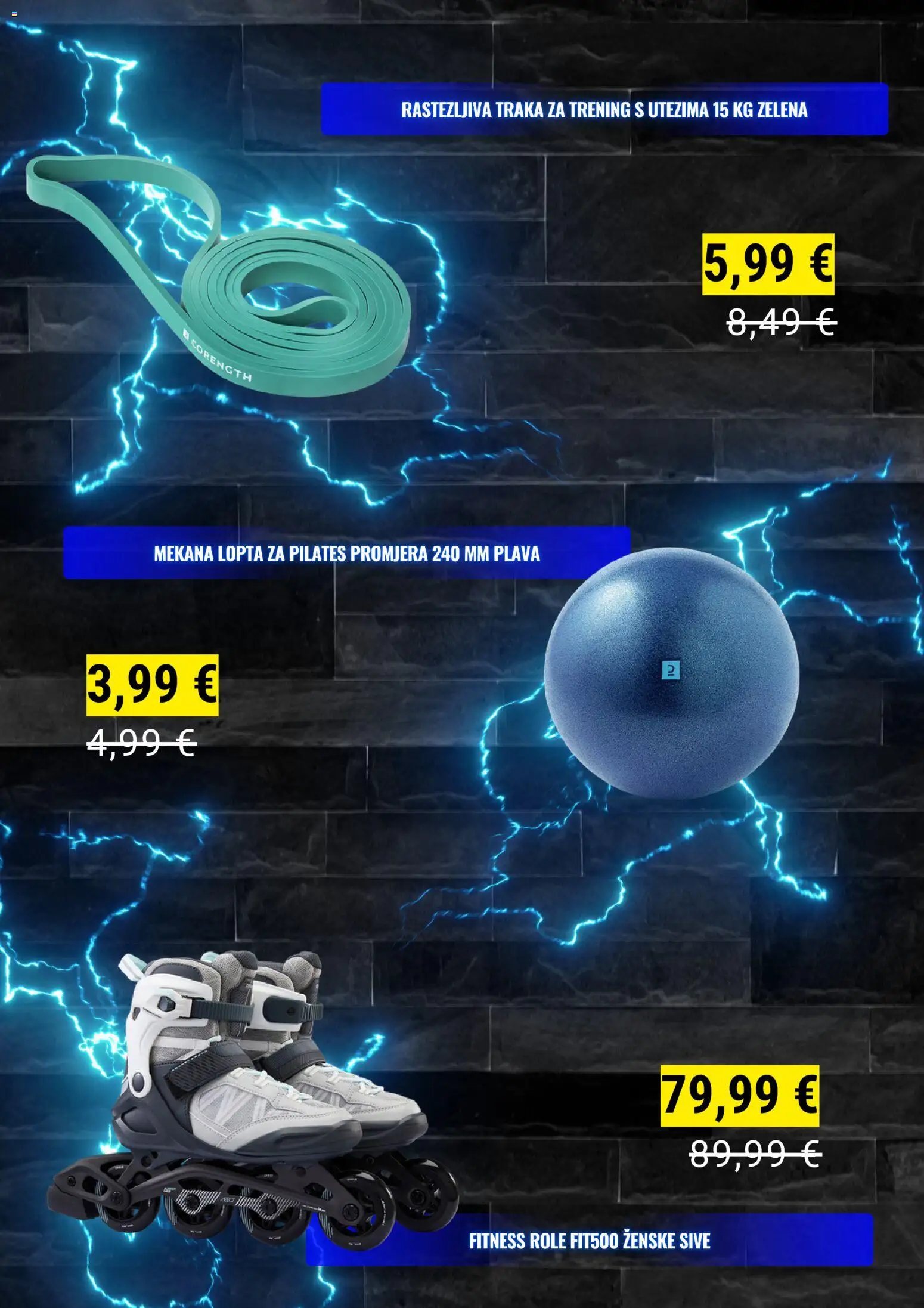 Decathlon katalog | vrijedi od 01.02.2026 | Stranica: 4 | Proizvodi: Lopta, Role