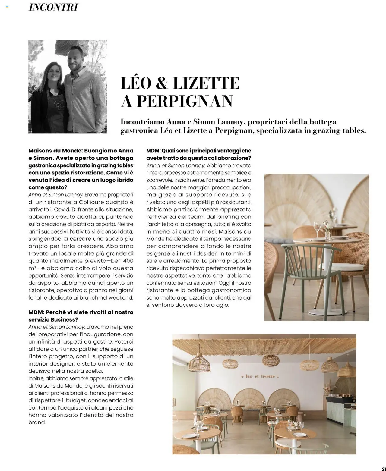 Volantino Maisons du Monde del 14.04.2025 | Pagina: 21