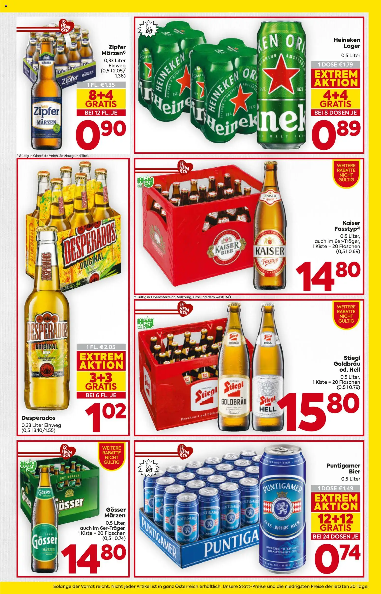 Billa Flugblatt - Tirol gültig ab 15.01.2026 | Seite: 17 | Produkte: Bier