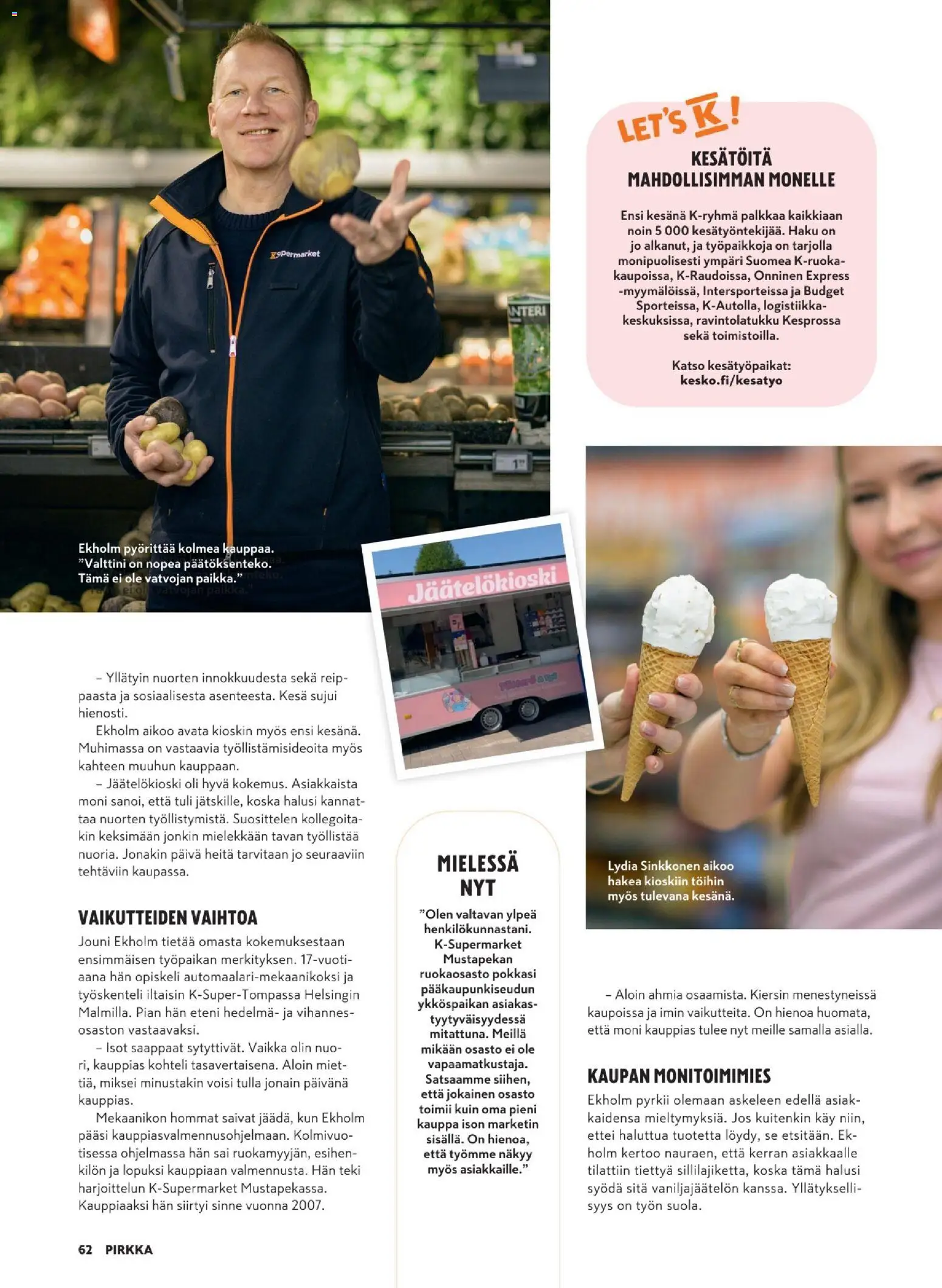 K-Citymarket - Pirkka – voimassa 04.02.2026 alkaen | Sivu: 62