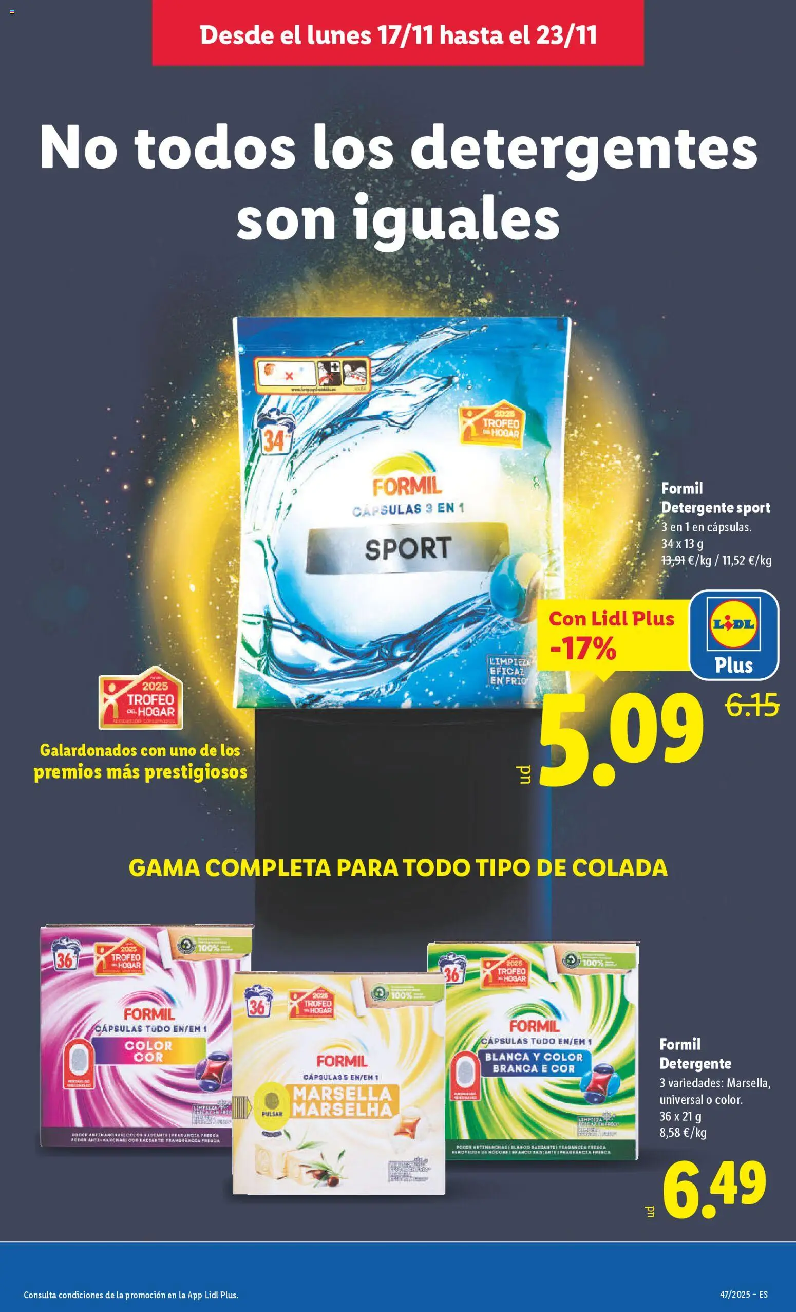Lidl folleto │ válido desde el 17.11.2025 | Página: 29 | Productos: Detergente