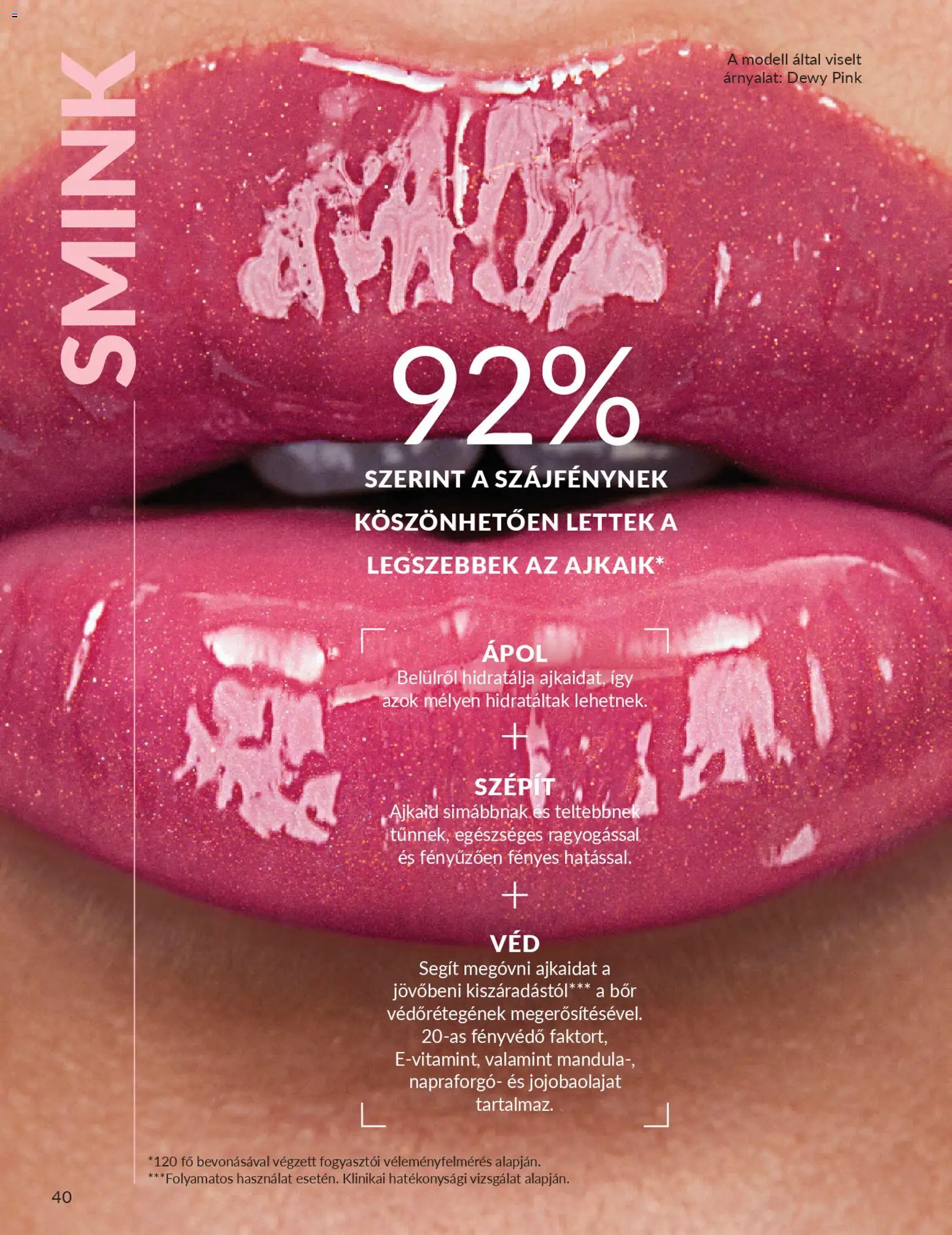 Avon akciós ujság - amely érvényes a következő dátumtól: 01.03.2026 | Oldal: 42 | Termékek: Mandula, Smink, Bor, Fényvédő