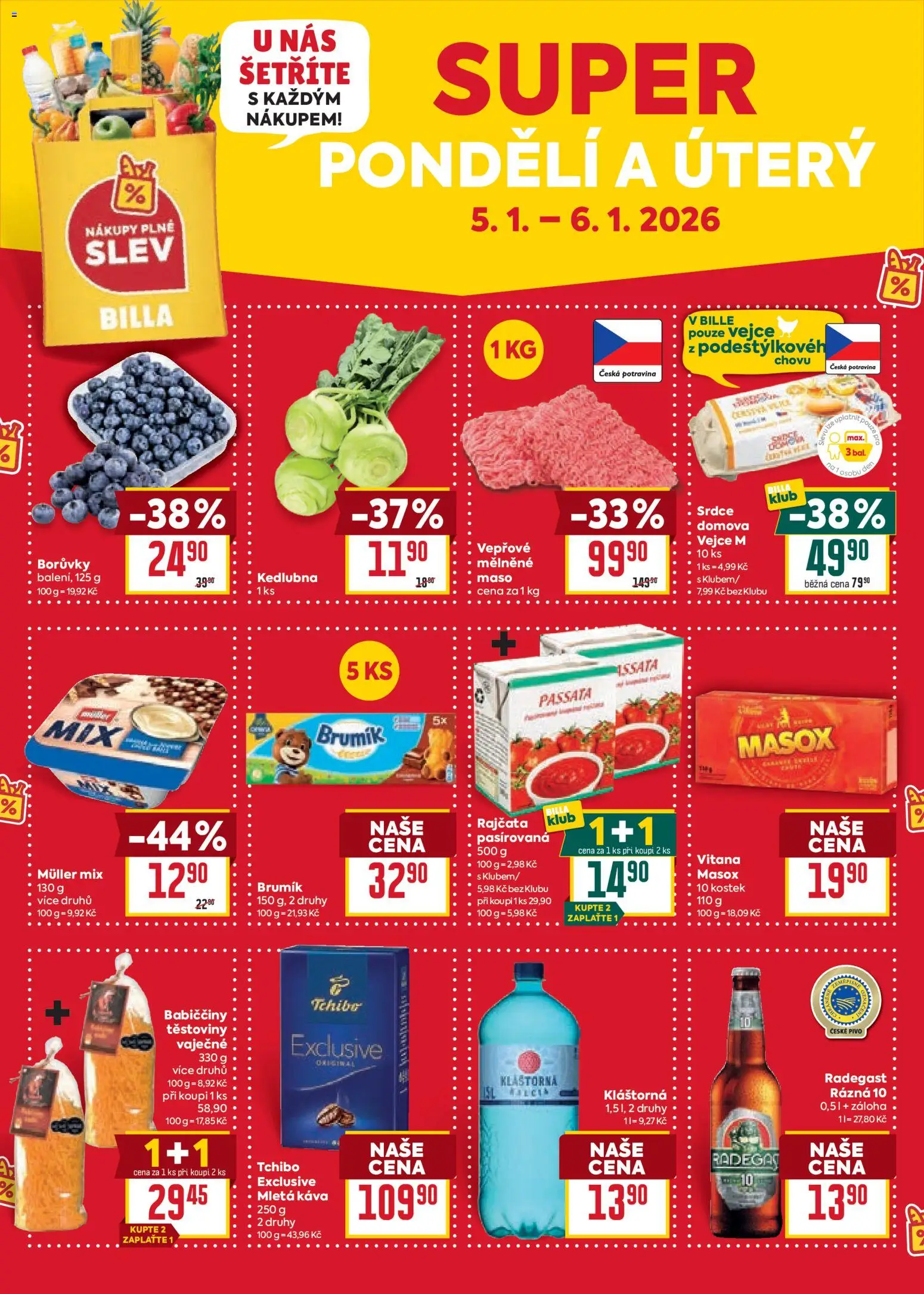 Billa Velký leták od 02.01.2026 | Strana: 36