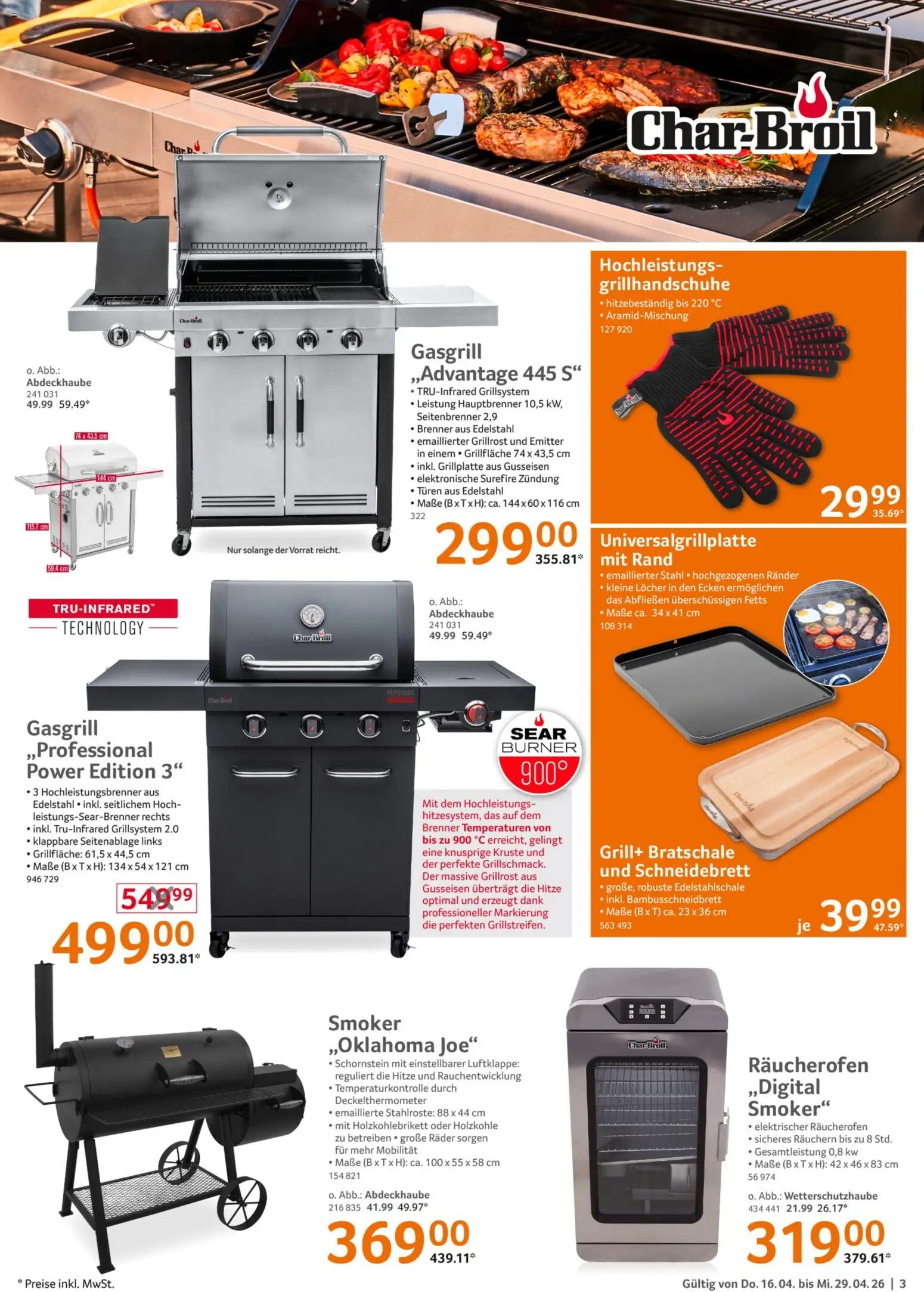 Selgros Grillsaison – gültig ab 16.04.2026 | Seite: 3 | Produkte: Grill