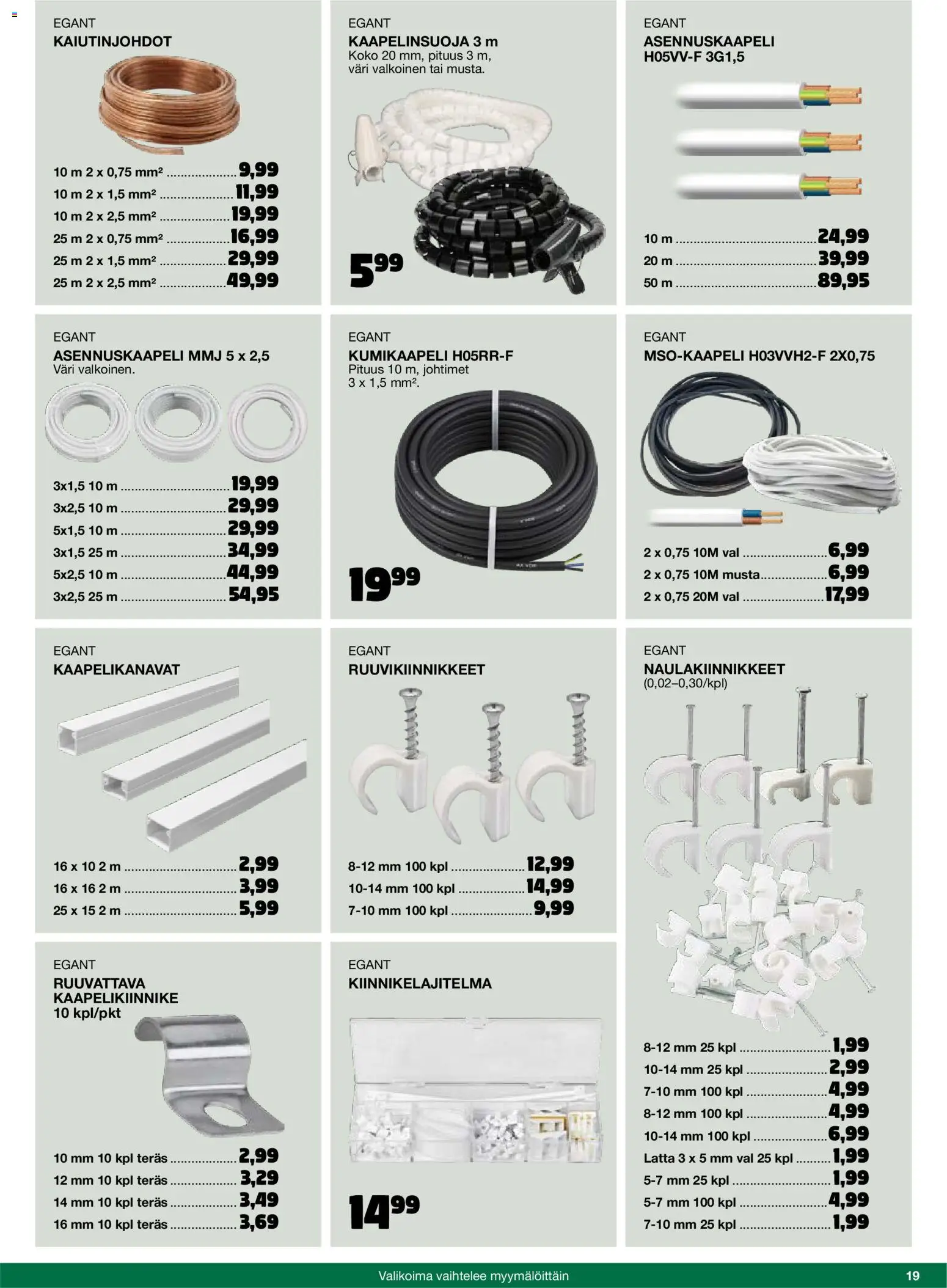 Tokmanni - 2025 Työkalukuvasto – voimassa 01.11.2025 alkaen | Sivu: 19