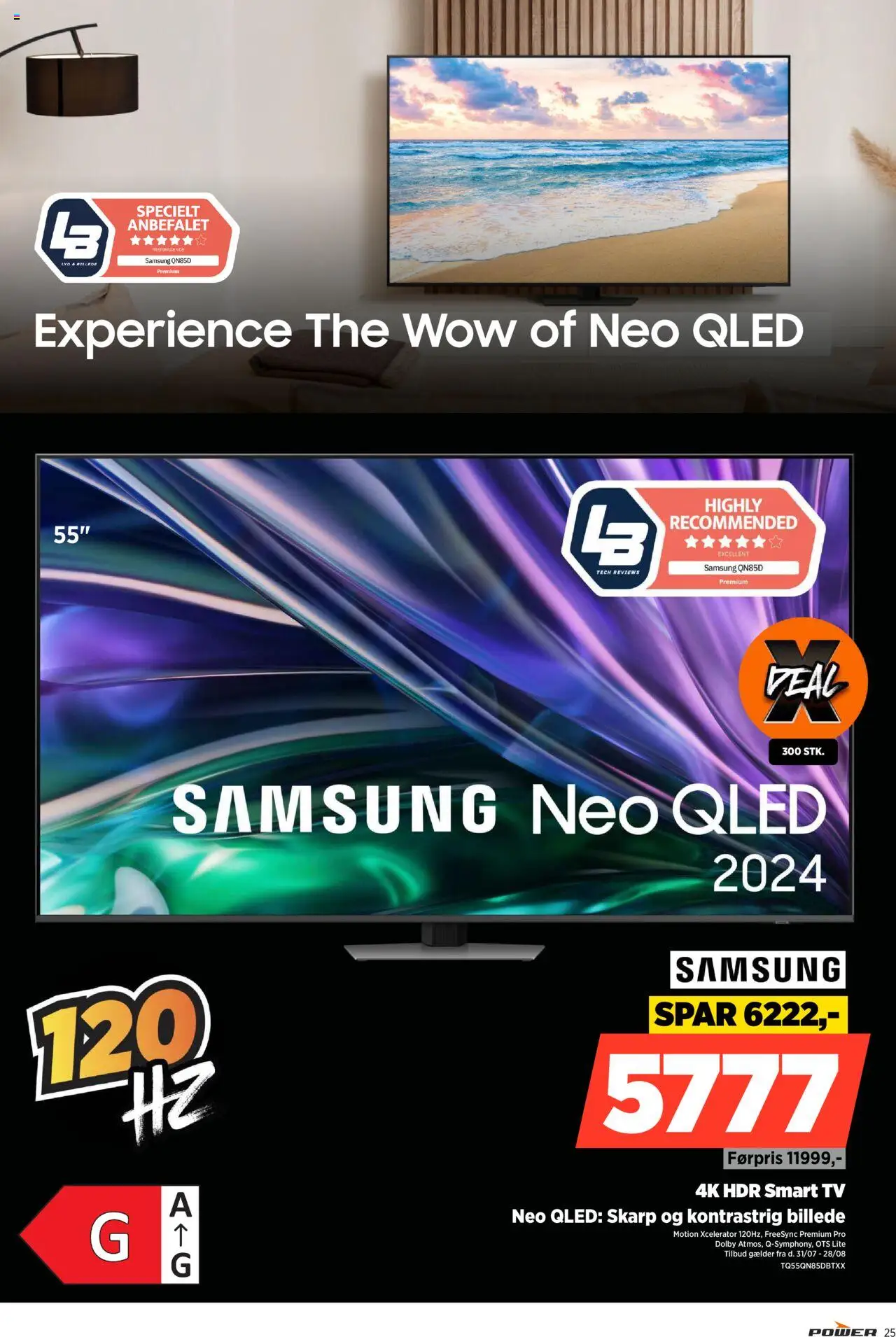Power Tilbudsavis gyldig fra 22.08.2025 | Side: 25 | Produkter: Smart TV, TV