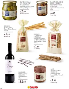 Anteprima del volantino Spazio Conad Gourmet Natale catalogo valido a partire dal 01.12.2025 | Pagina: 10 | Prodotti: Paté, Olive, Farina, Grissini