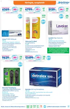 Gyöngy Patikák Akciós újság - amely érvényes a következő dátumtól: 01.11.2025 | Oldal: 9