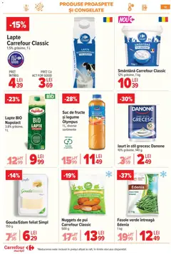 Ofertele Carrefour valabile de la 09.03.2026 | Pagină: 15 | Produse: Şerit ödül, Carne De Pui, Smântână, Morcovi