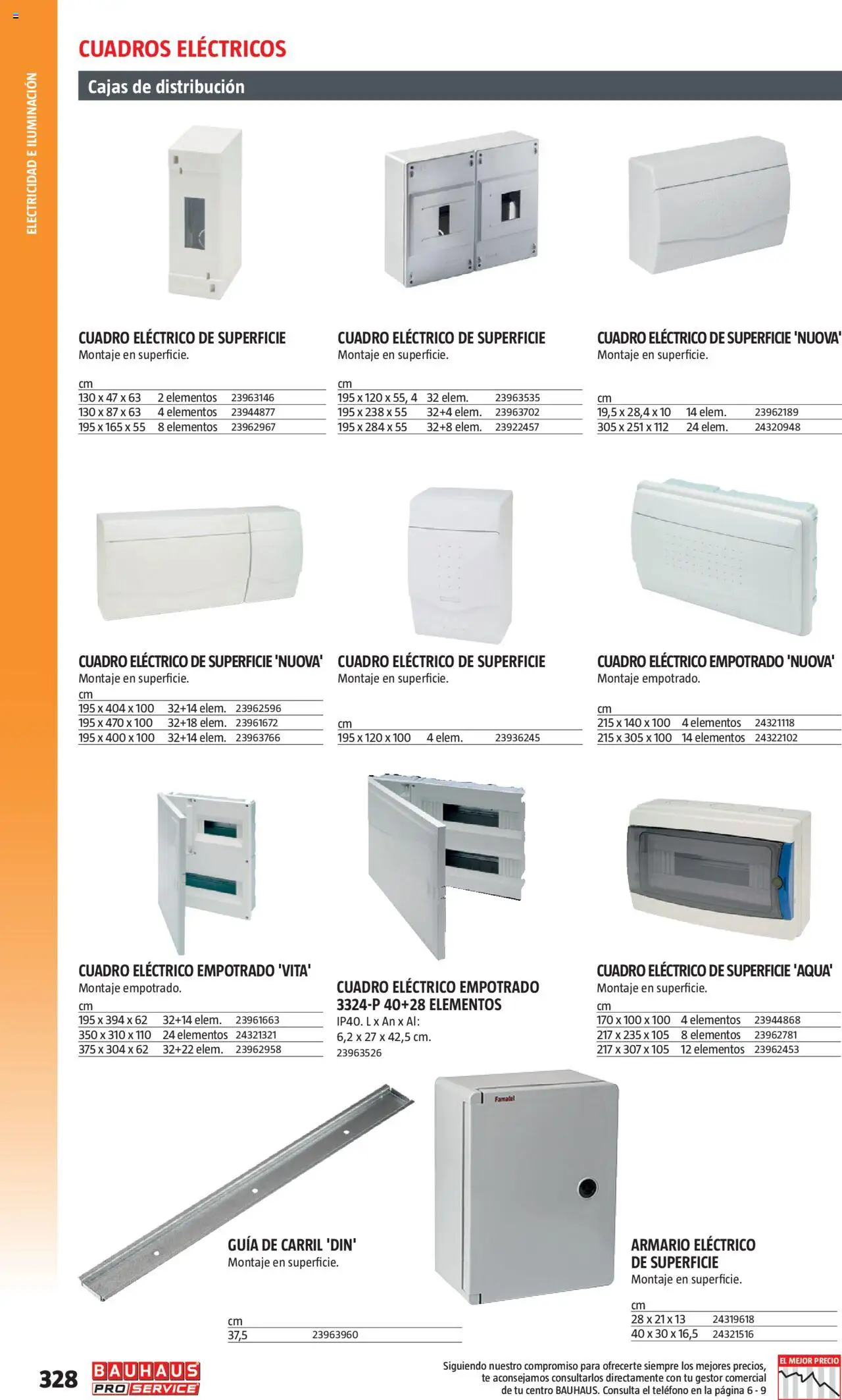 Bauhaus - ProService  │ válido desde el 24.02.2025 | Página: 328 | Productos: Té, Teléfono, Armario