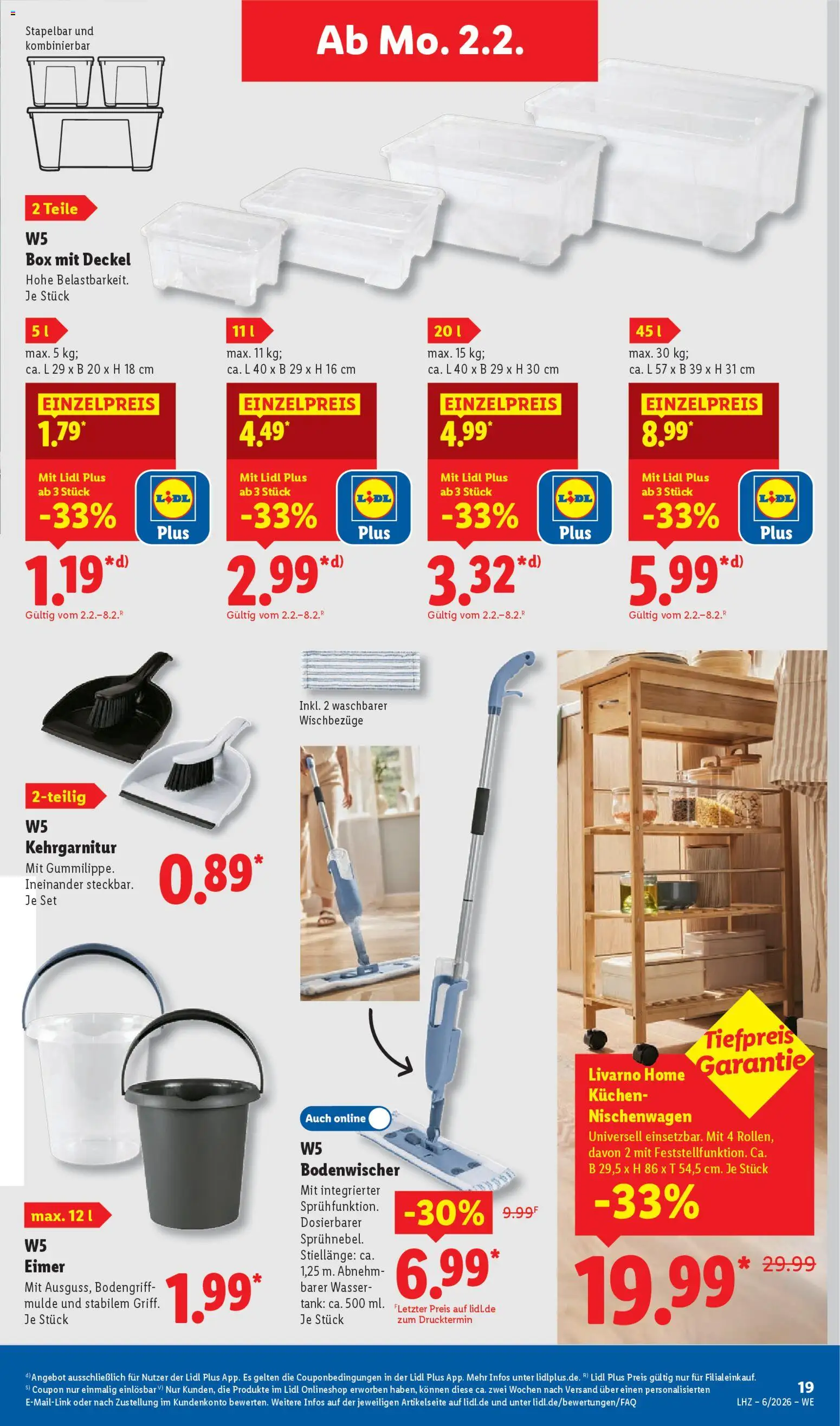 Lidl Prospekt Hilders – gültig ab 02.02.2026 | Seite: 25 | Produkte: Box, Wasser, Kuchen