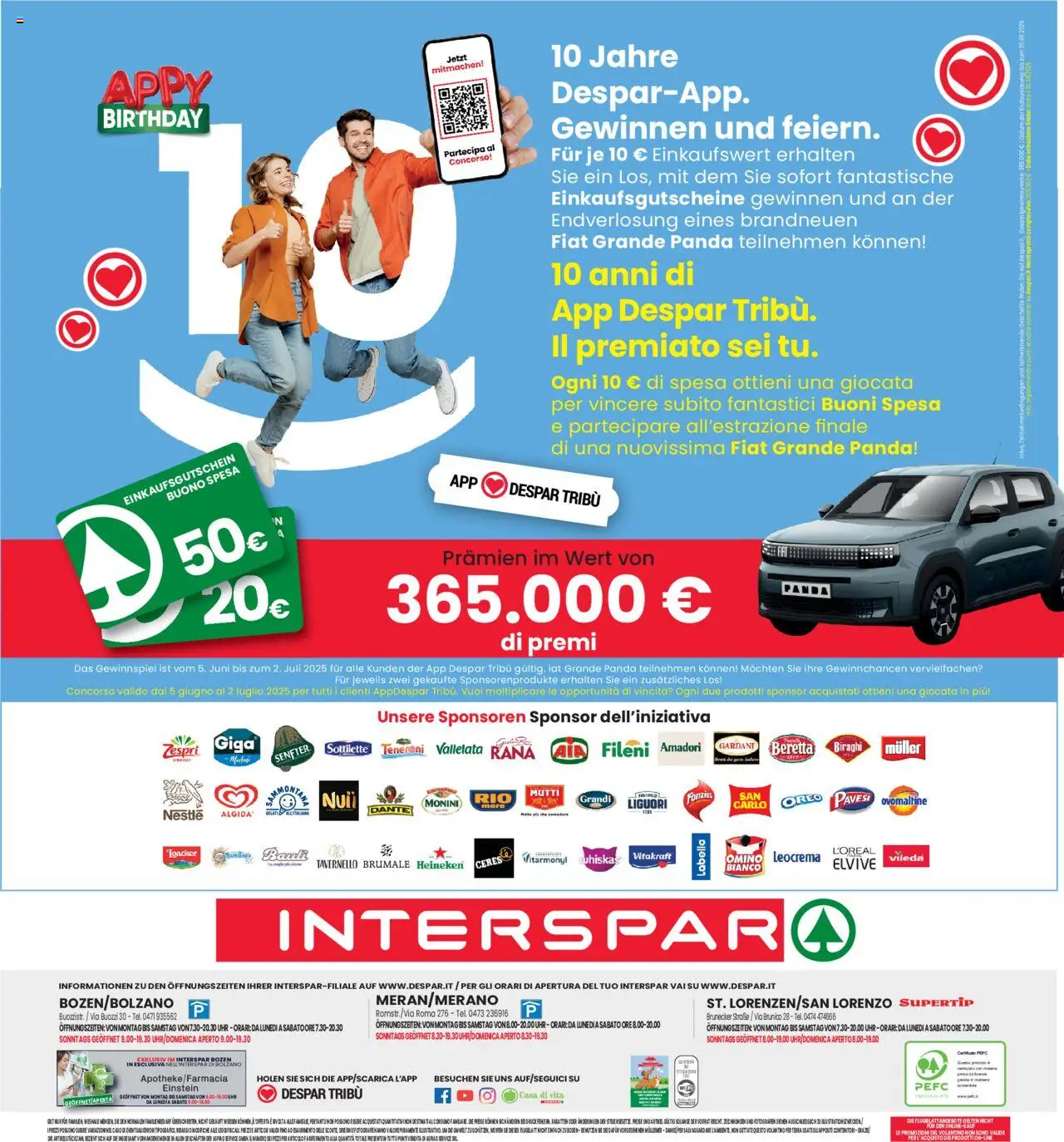 Volantino Interspar del 05.06.2025 | Pagina: 32 | Prodotti: Ceres, Mutti, Heineken