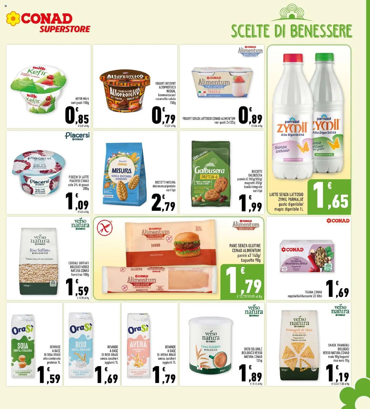 Volantino Conad del 29.01.2026 | Pagina: 15 | Prodotti: Riso, Fragole, Fiocchi, Latte