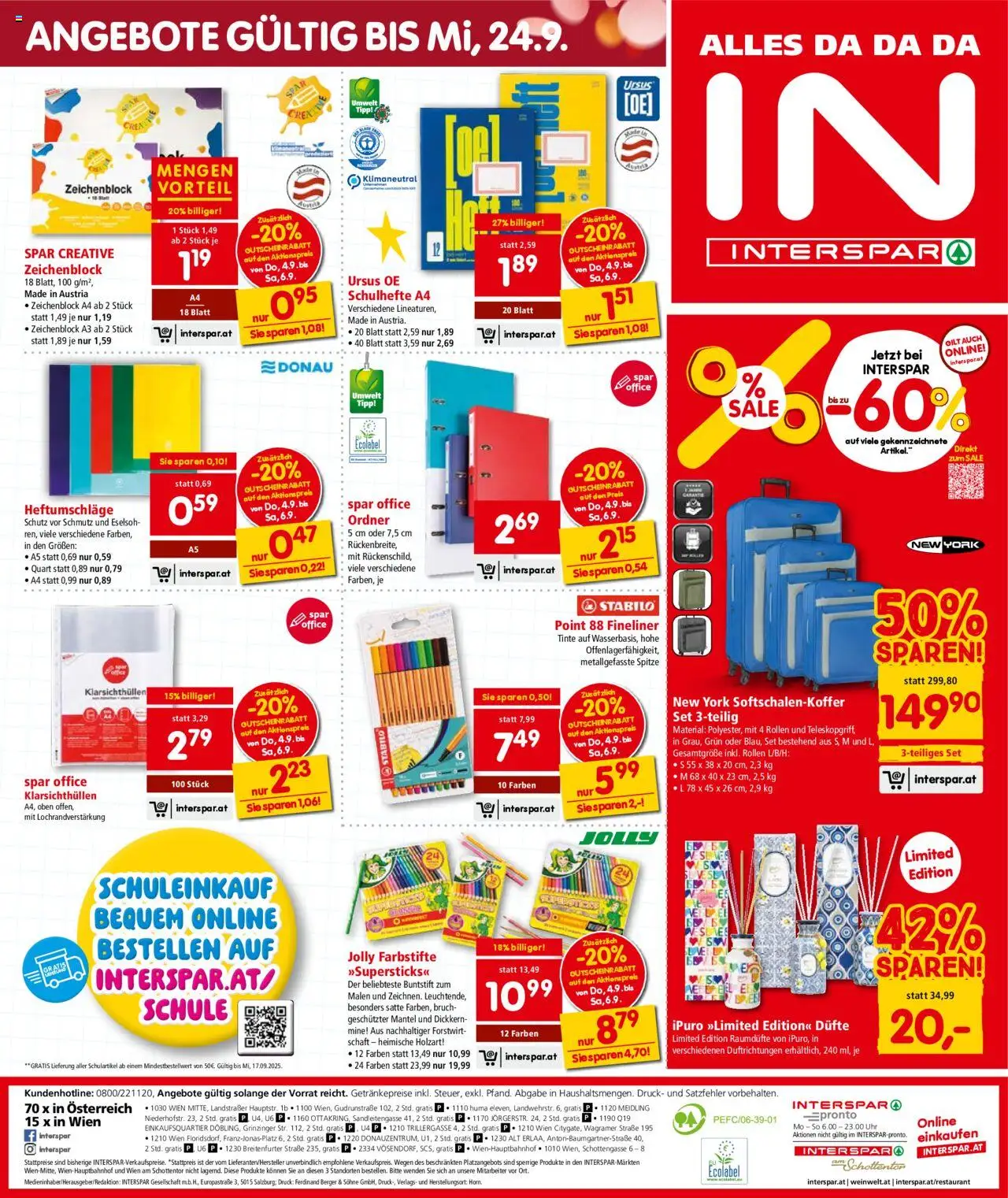 Interspar Flugblatt - Wien gültig ab 04.09.2025 | Seite: 16 | Produkte: Mantel, Uhr