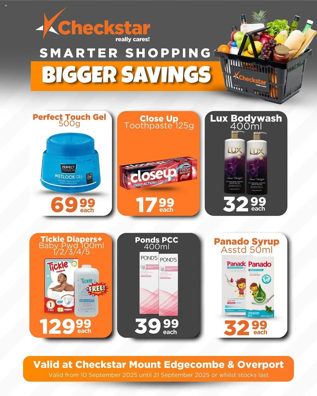 New Check Star catalogue – valid from 10.09.2025 | Page: 7 | Products: Syrup, Toothpaste, Nappies
