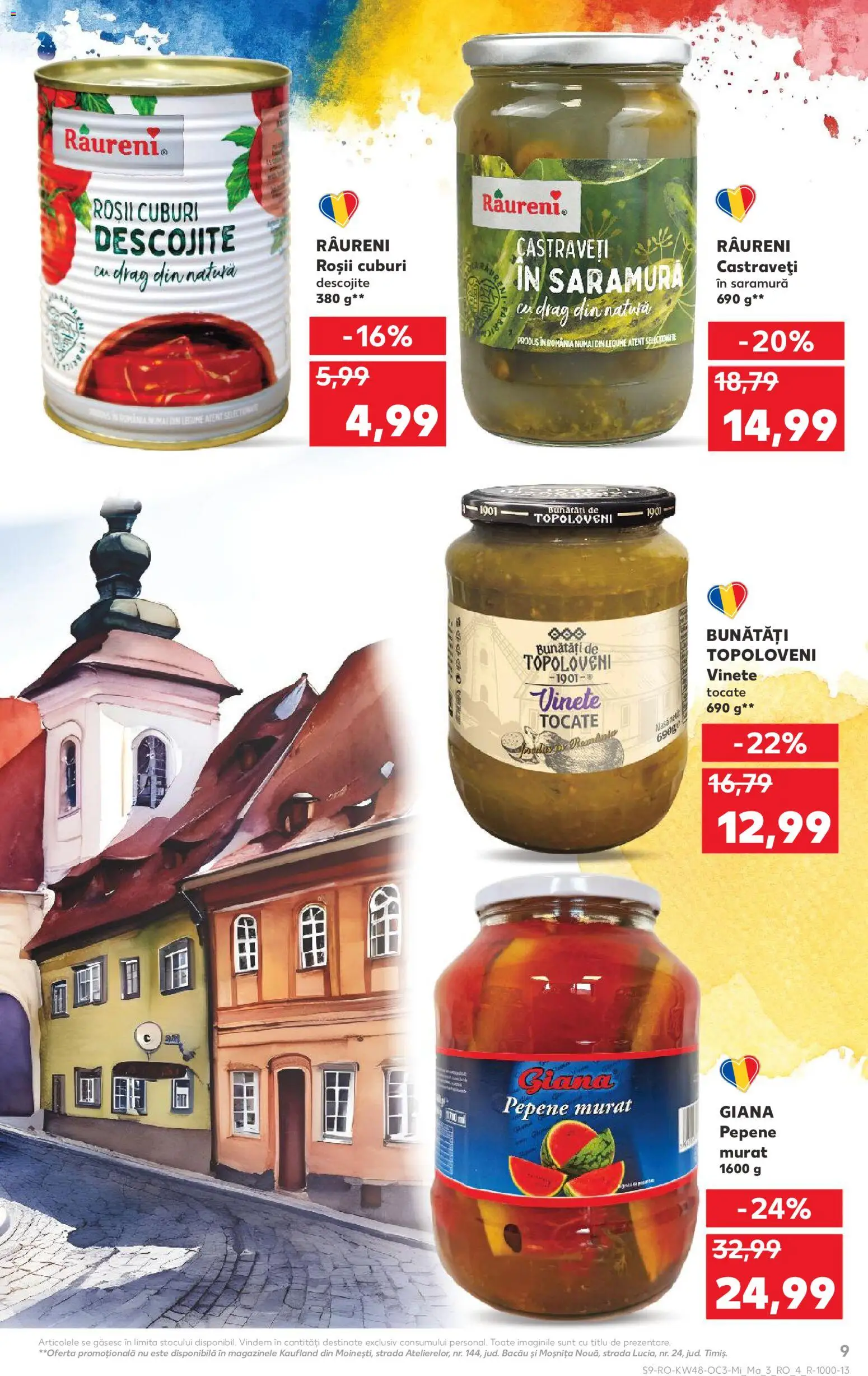 Noul catalog Kaufland – valabil de la 26.11.2025 | Pagină: 9 | Produse: Roșii, Castraveți