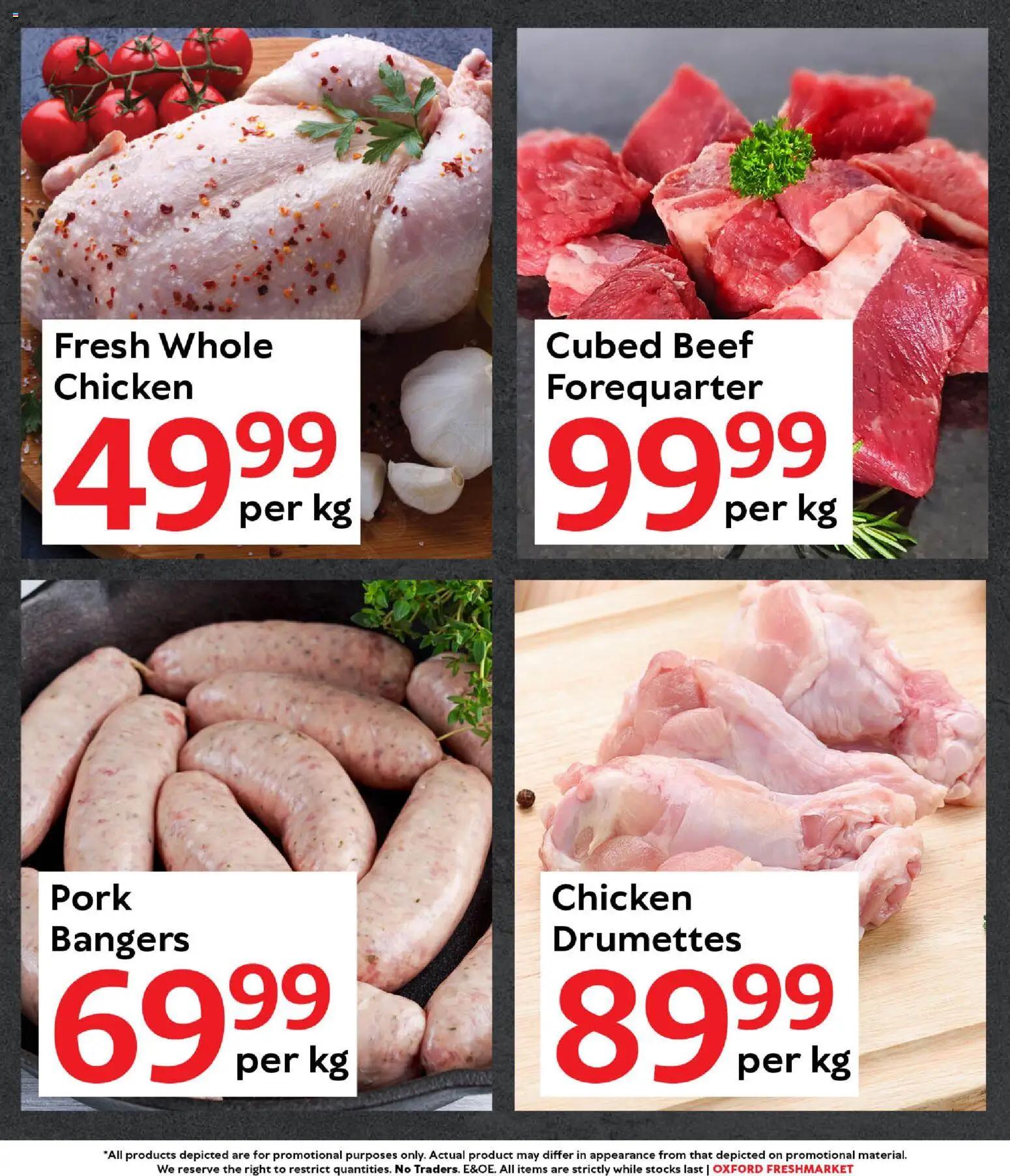New Oxford Freshmarket catalogue – valid from 30.12.2025 | Page: 5 | Products: Chicken, Pork, Beef