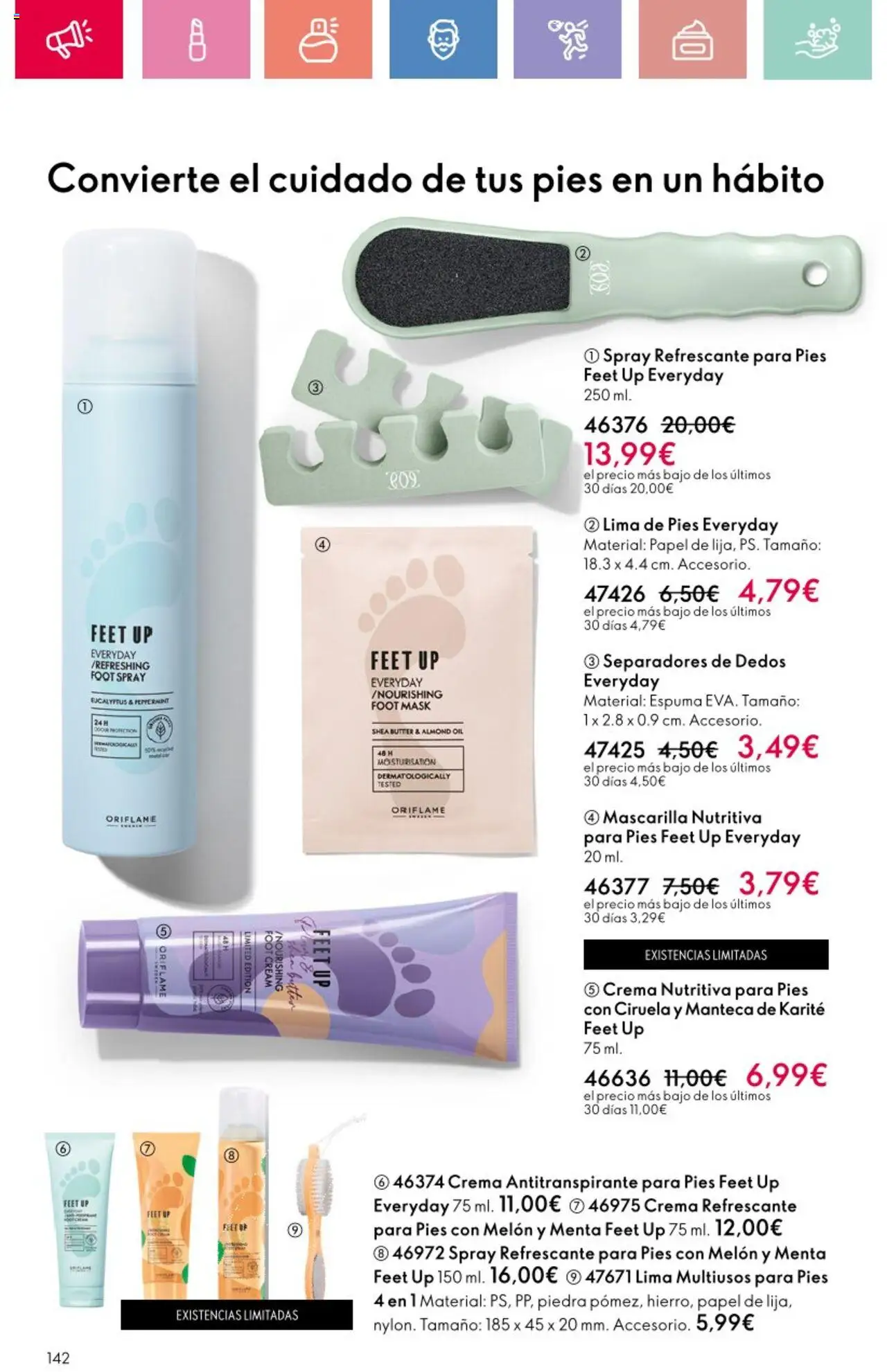 Oriflame - Catálogo Campaña 11 │ válido desde el 03.08.2025 | Página: 142 | Productos: Φορτιστής, Lima, Antitranspirante, Manteca