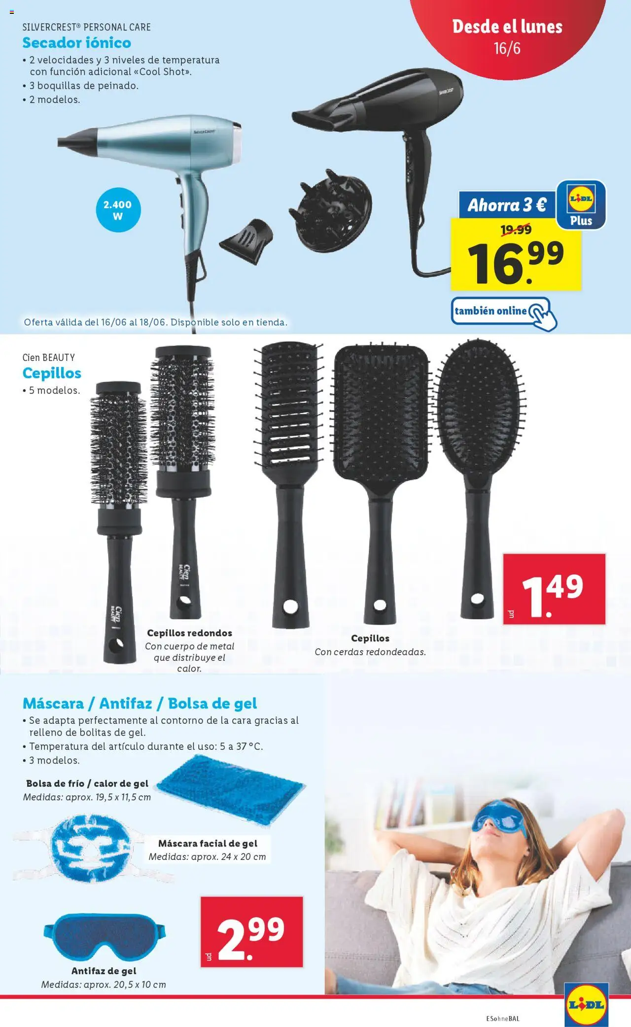 Lidl catálogo de bazar MAD │ válido desde el 16.06.2025 | Página: 7 | Productos: Máscara, Bolsa