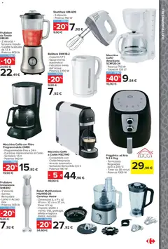Anteprima del volantino Carrefour volantino Market - Catalogo arredo giardino valido a partire dal 23.03.2026 | Pagina: 9 | Prodotti: Caraffa, Caffè, Sbattitore, Tavolo