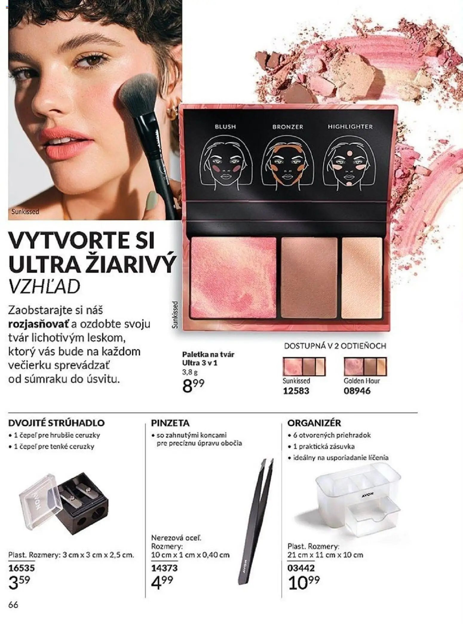 Nové Avon akcie – leták je platný od 01.05.2026 | Strana: 66 | Produkty: Organizér, Strúhadlo, Zásuvka