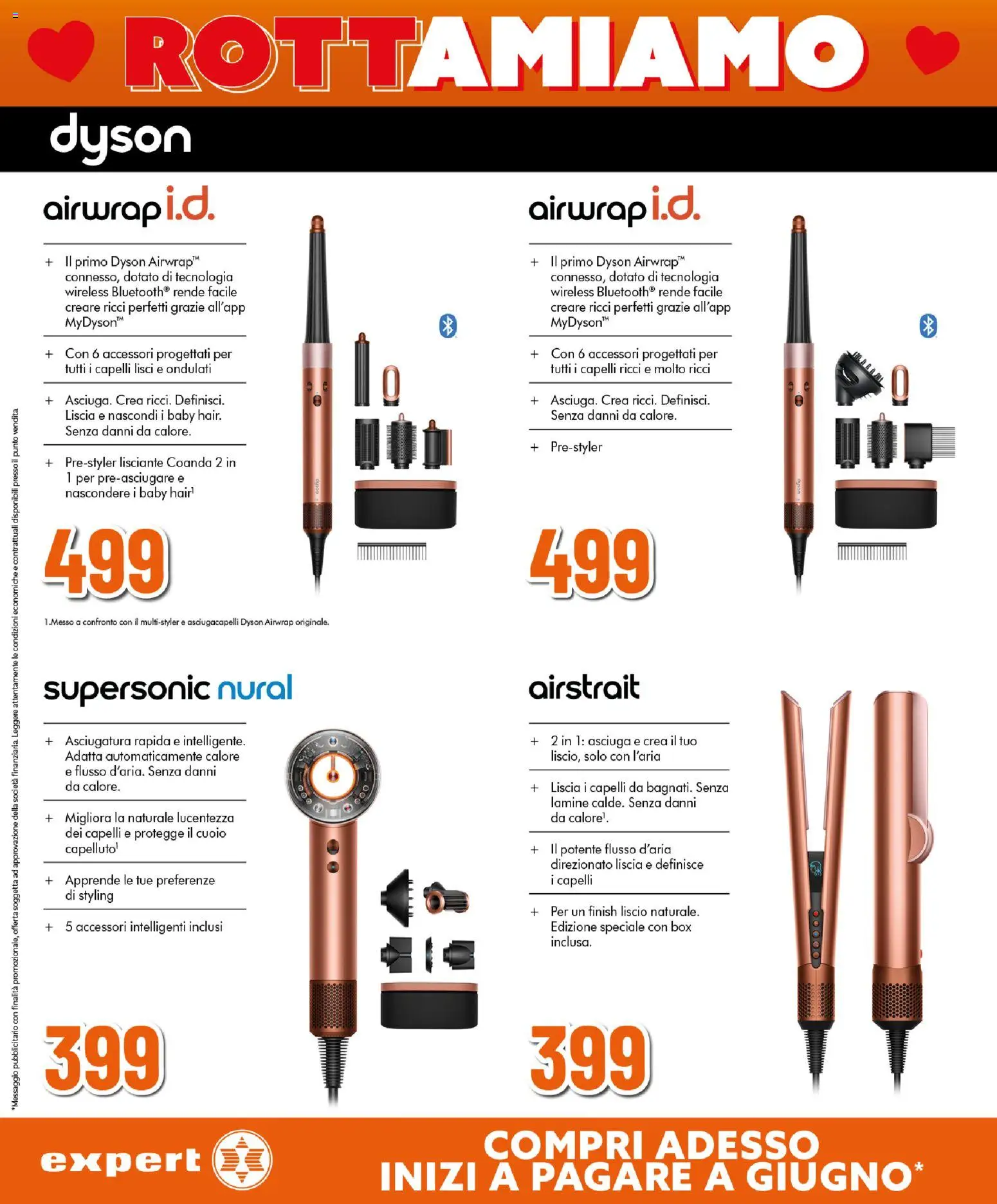 Volantino Expert del 29.01.2026 | Pagina: 11 | Prodotti: Asciugacapelli, Dyson