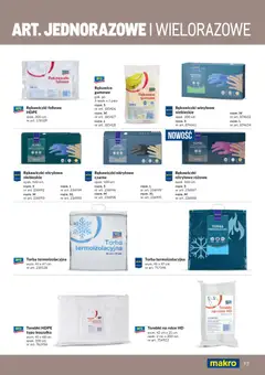 Pogląd oferty "Makro gazetka - Produktów marek własnych dla profesjonalnej Gastronomii" - ważna od 01.03.2026 | Strona: 93 | Produkty: Rękawiczki, Torba, Torba termoizolacyjna, Torebki