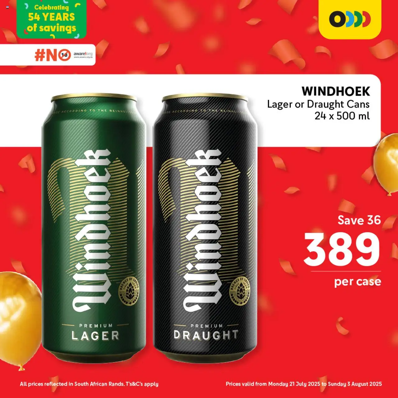 Makro Birthday Price-Drop Liquor │ valid from 21.07.2025 | Page: 8 | Products: Case