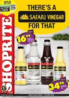 Shoprite specials catalogue – valid from 01.04.2026