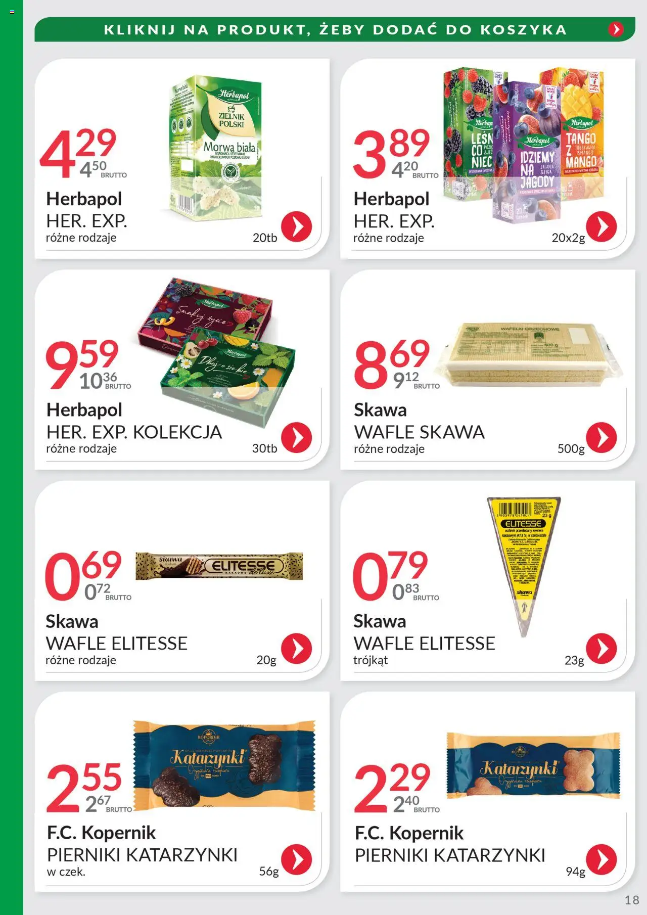 Eurocash Gazetka - Oferta Południe od 31.08.2025 | Strona: 18 | Produkty: Mango, Pierniki, Wafle, Pierniki katarzynki