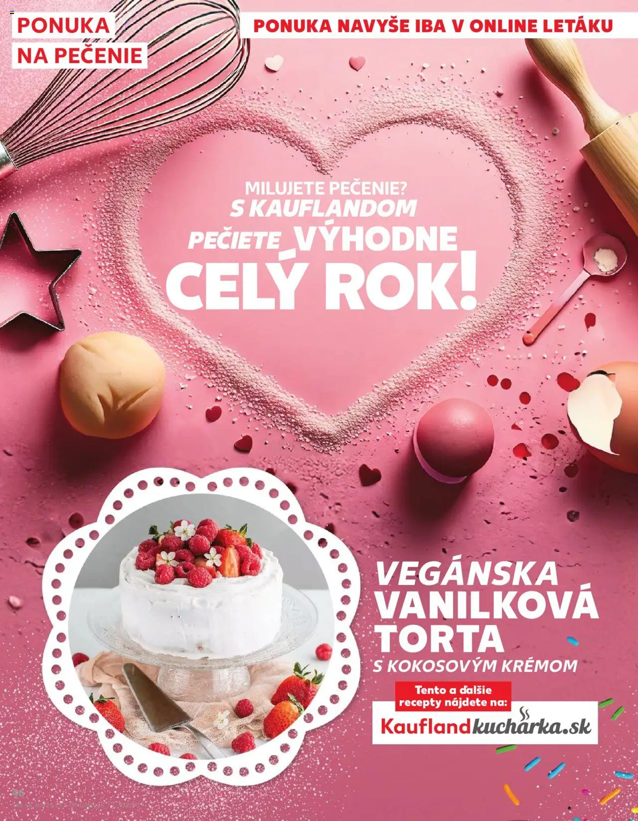 Nové Kaufland akcie – leták je platný od 19.06.2025 | Strana: 46 | Produkty: Torta