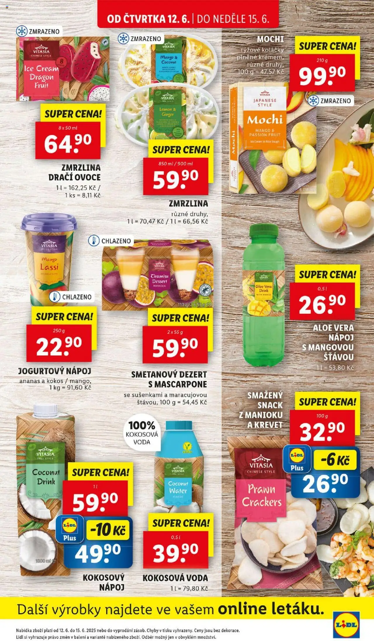Lidl leták od 12.06.2025 | Strana: 23 | Produkty: Voda, Ananas, Zmrzlina, Aloe vera