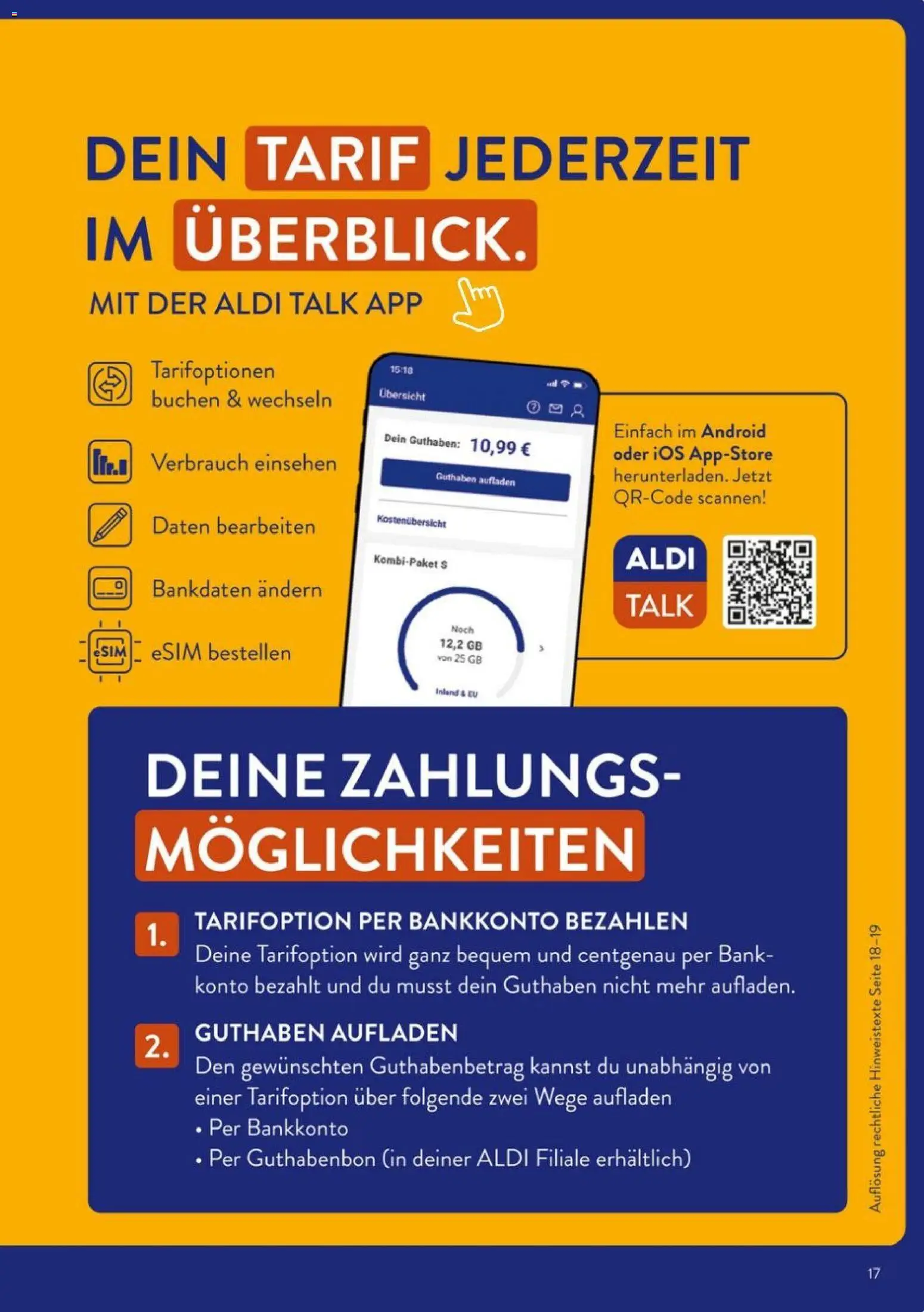 Aldi Süd Talk  – gültig ab 07.11.2025 | Seite: 17