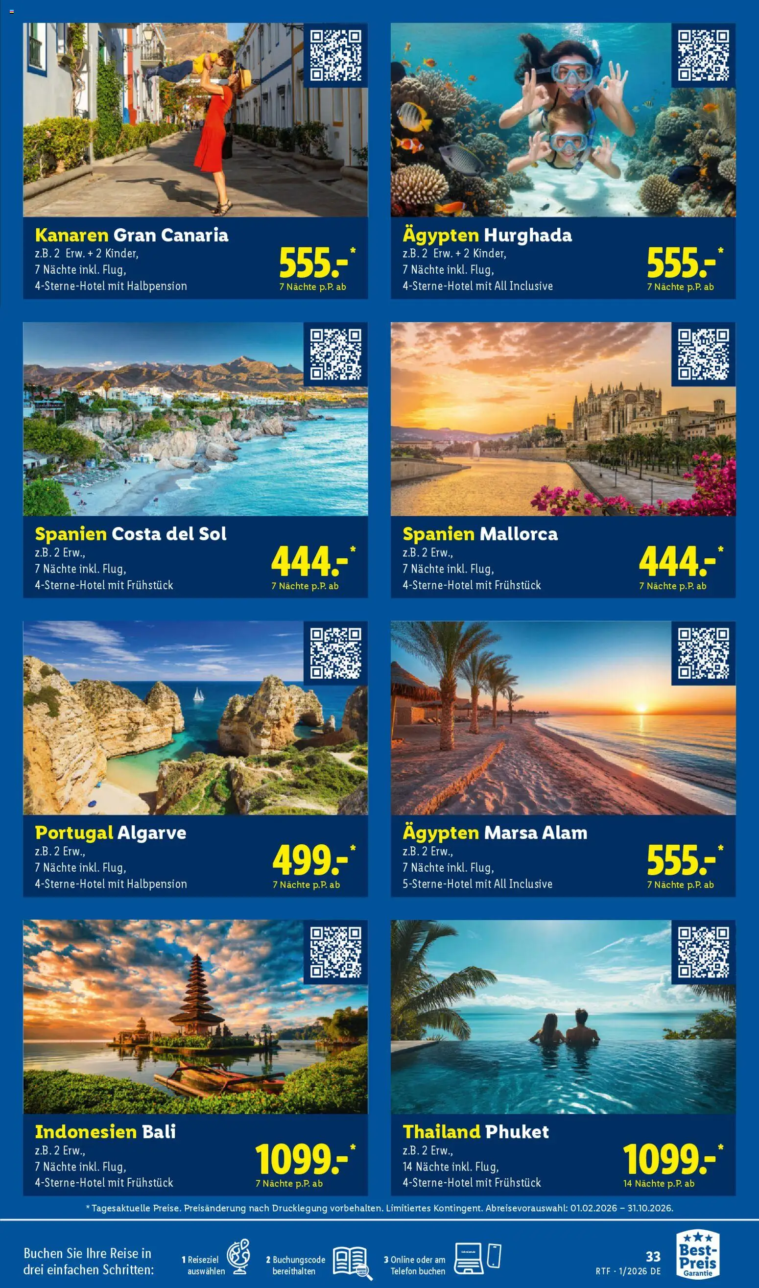 Lidl Reisen - Prospekt – gültig ab 14.01.2026 | Seite: 33 | Produkte: Telefon
