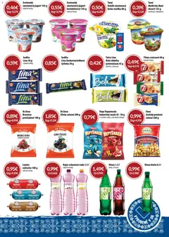 CBA Komfos leták platný od 01.04.2026 | Strana: 5 | Produkty: Croissant, Voda, Slivky, Vinea