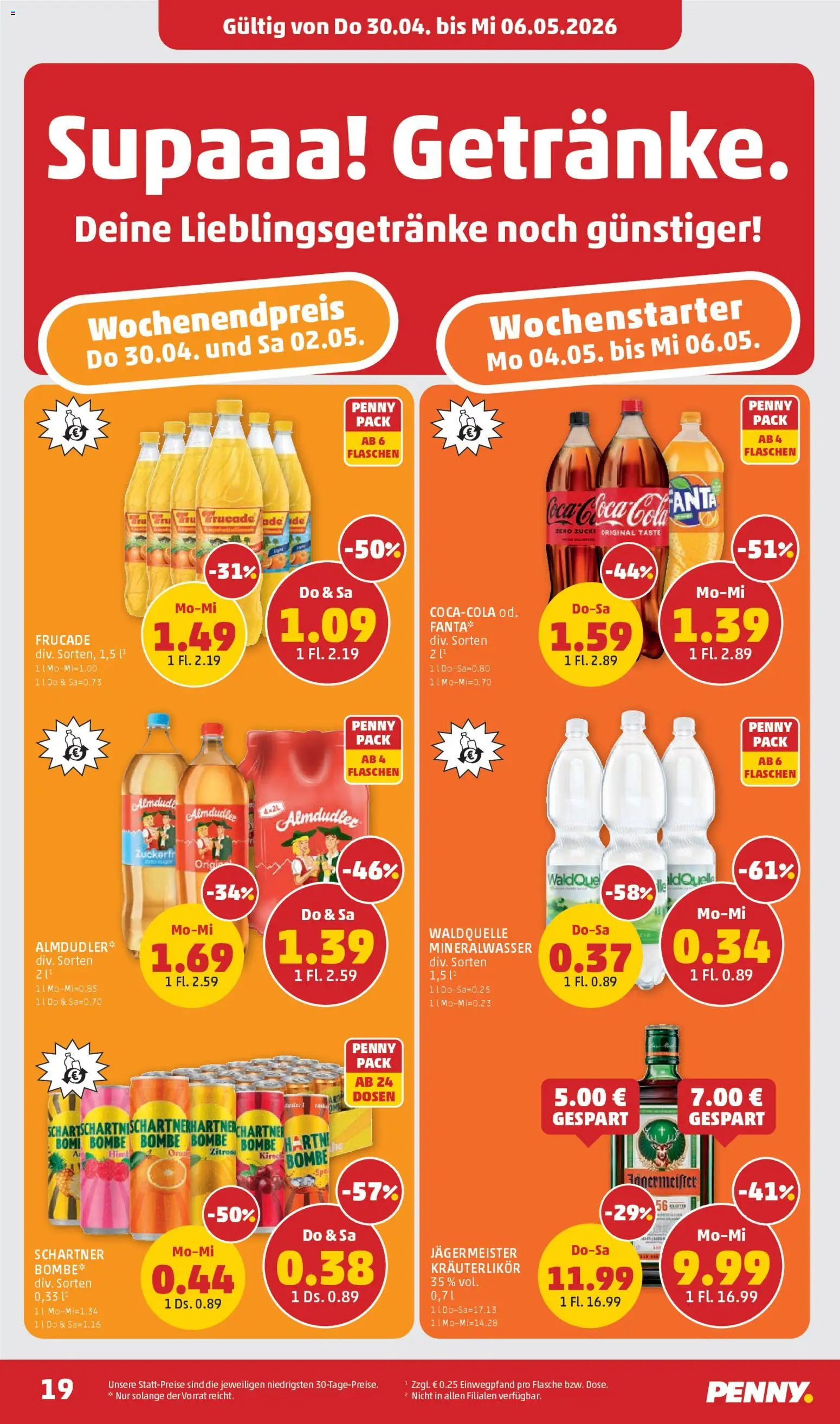 Penny Markt - Flugblatt gültig ab 30.04.2026 | Seite: 19