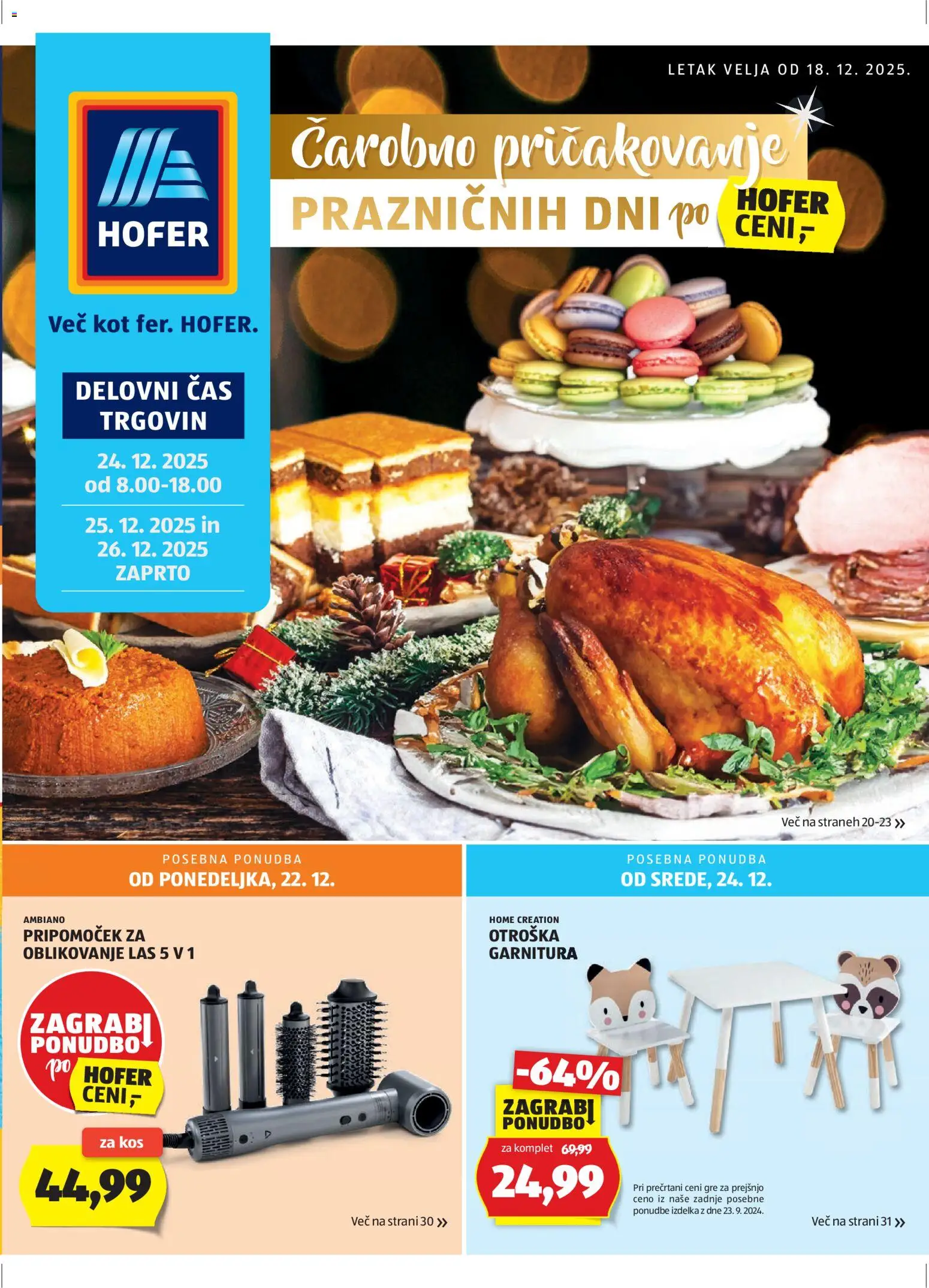 Hofer SI katalog | vrijedi od 18.12.2025 | Stranica: 1
