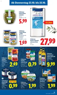 Lidl Flugblatt ab 23.10.2025 gültig | Seite: 17 | Produkte: Knoblauch, Szeder, Joghurt, Reis