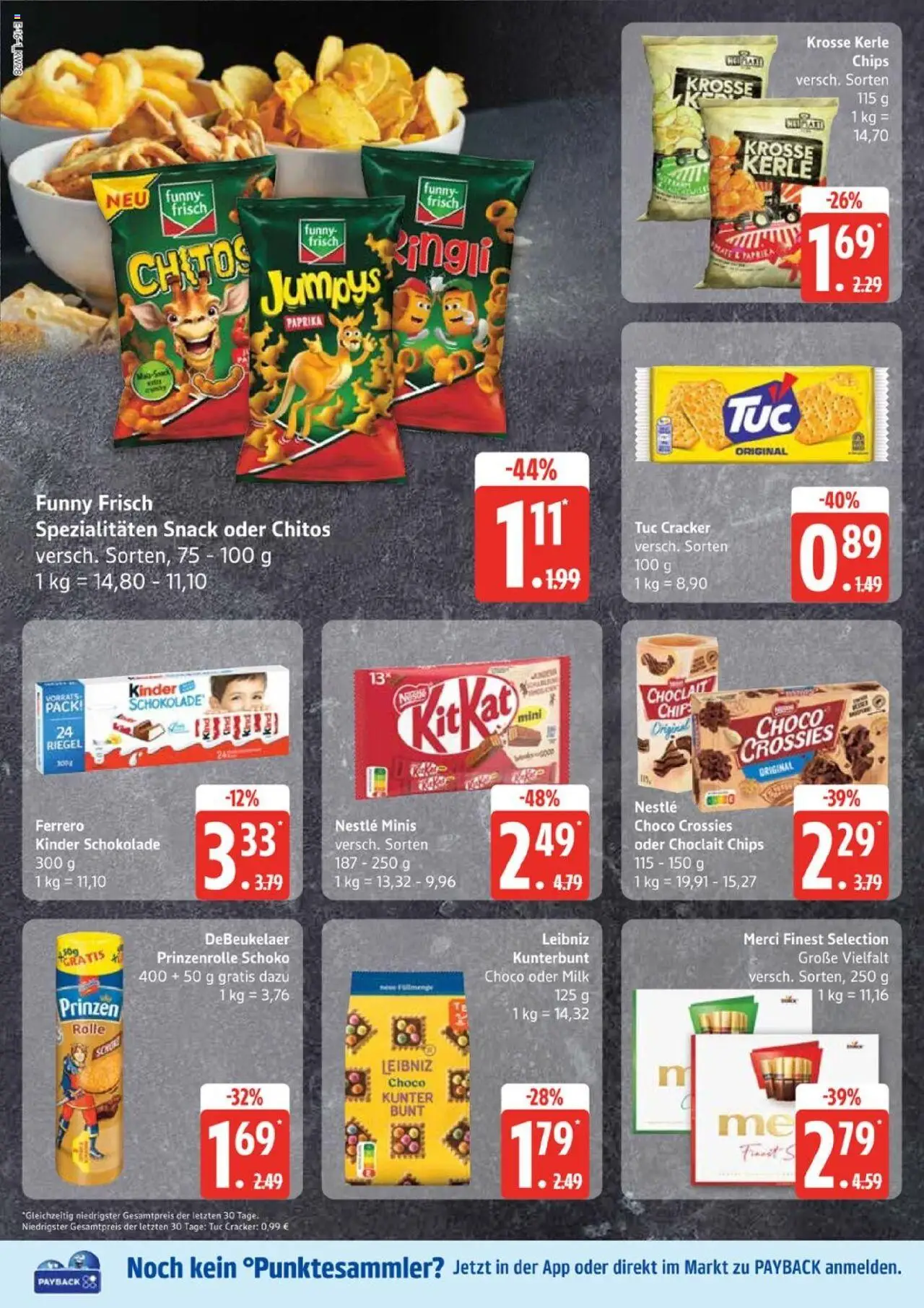 Edeka Prospekt 	 - gültig ab dem 07.07.2025 | Seite: 16 | Produkte: Kinder schokolade, Schokolade, Funny frisch, Chips