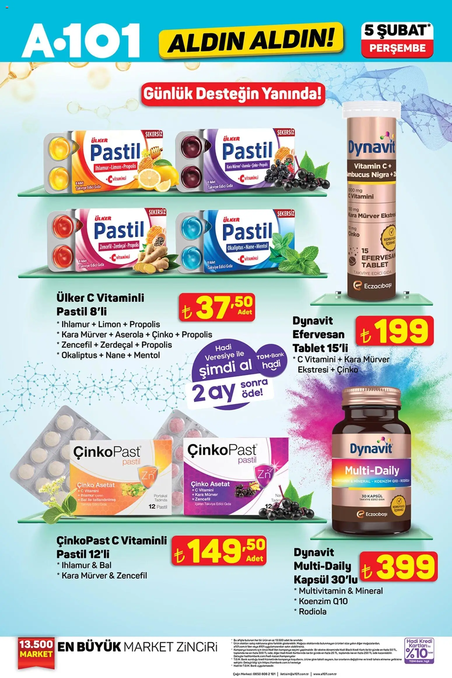 A101 Katalog Aldın Aldın - 05.02.2026 tarihinden itibaren geçerlidir | Sayfa: 4 | Ürünler: Ihlamur, Portakal, Zencefil, Nane