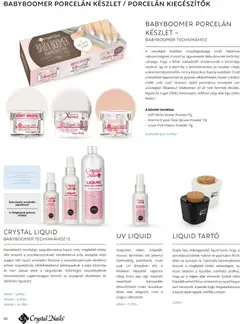 Crystal Nails 2026/27 Nagykatalógus - amely érvényes a következő dátumtól: 09.03.2026 | Oldal: 68 | Termékek: Ecset