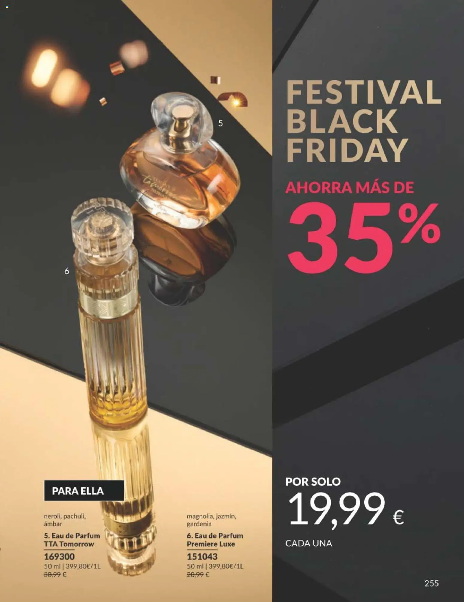 Catálogo AVON campaña 11 Black Friday │ válido desde el 01.11.2025 | Página: 255 | Productos: Perfume, Eau de parfum