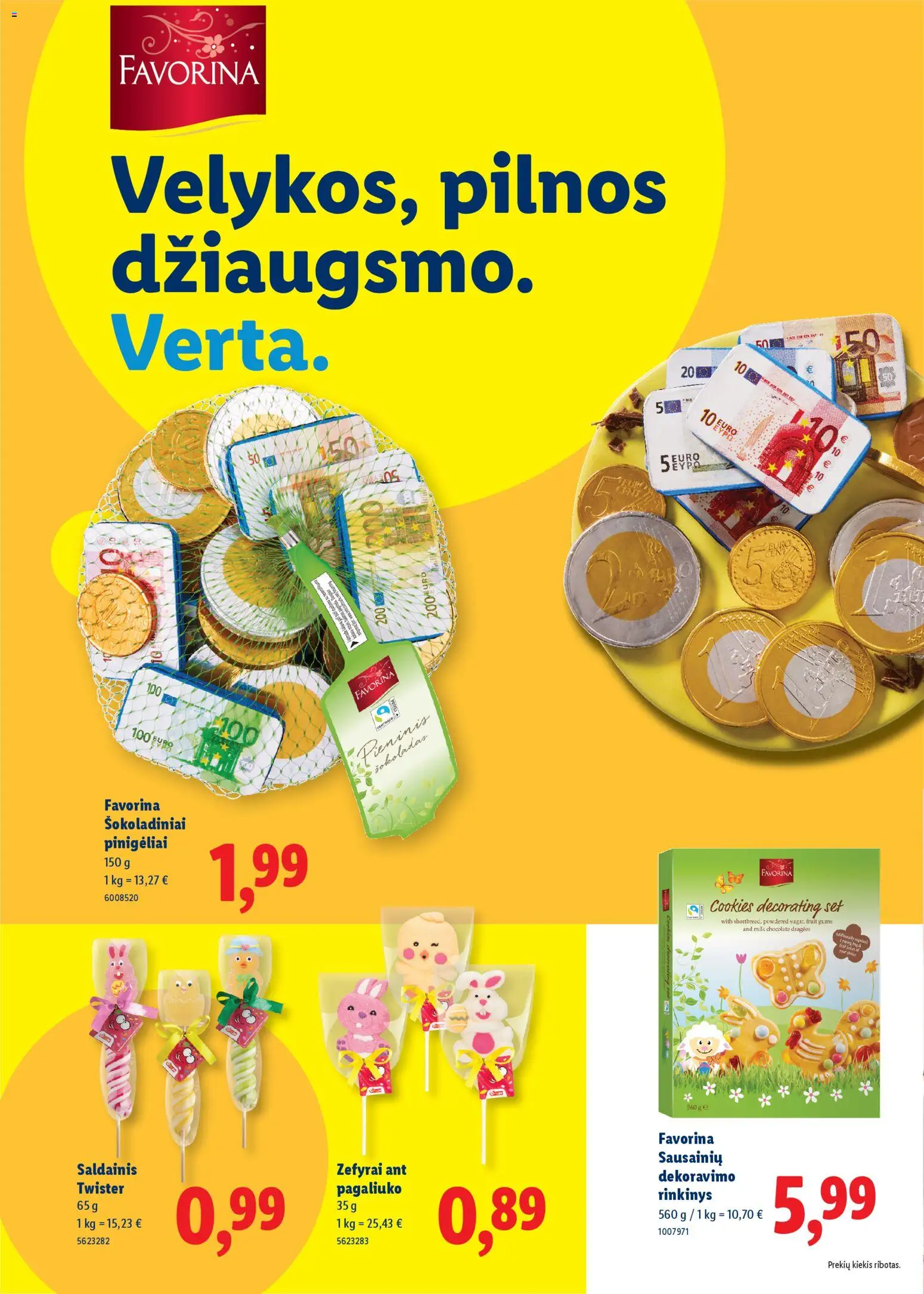 LIDL akcijos nuo 01.03.2026 | Puslapis: 22 | Prekių: Šokoladas