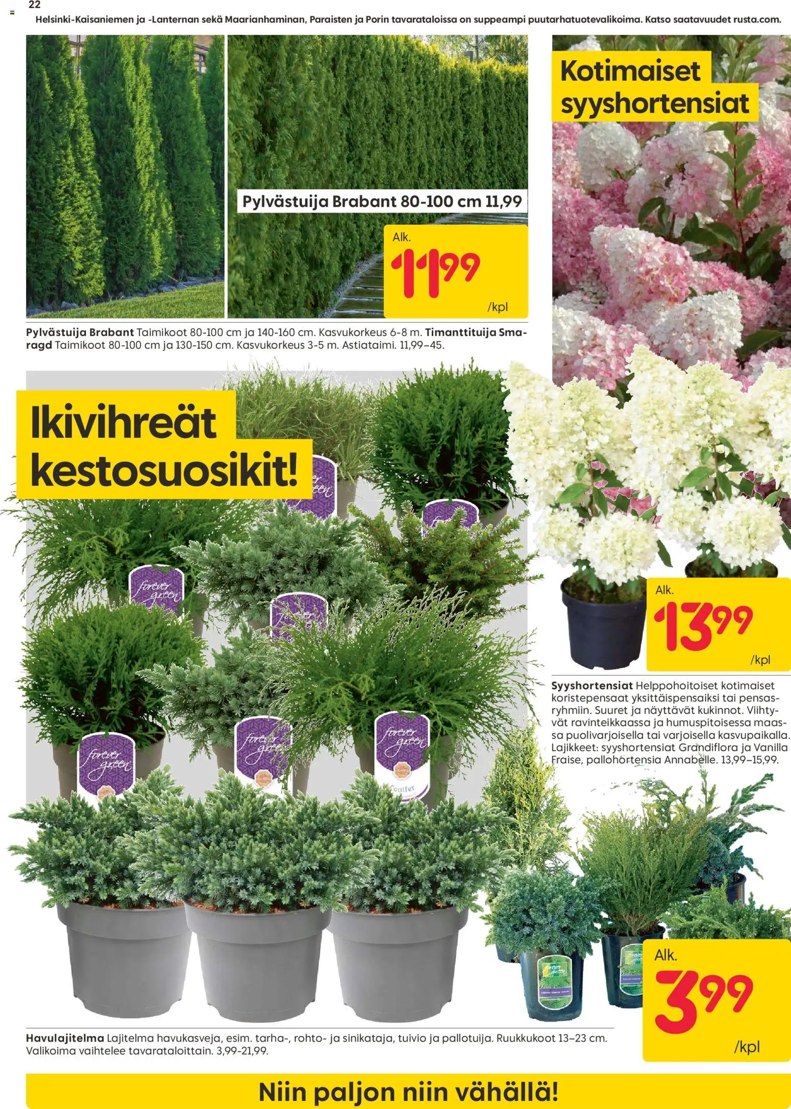 Rusta tarjoukset – voimassa 13.04.2026 alkaen | Sivu: 22