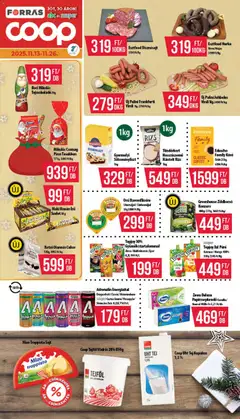 COOP Akciós újság - amely érvényes a következő dátumtól: 13.11.2025