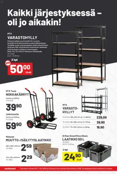  | Sivu: 8 | Tuotteet: Varastohylly, Hylly, Laatikko, Voi