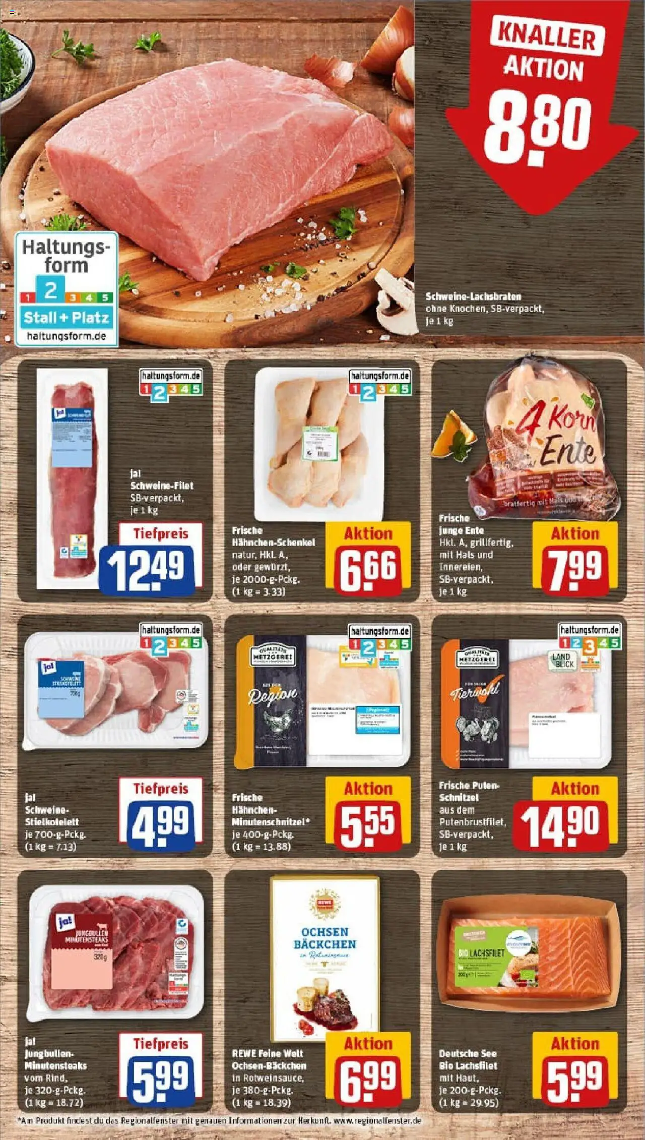 Rewe prospekt Seeheim-Jugenheim	 – gültig ab 28.09.2025 | Seite: 12 | Produkte: Hahnchen, Hahnchenschenkel, Schnitzel, Schweinefilet