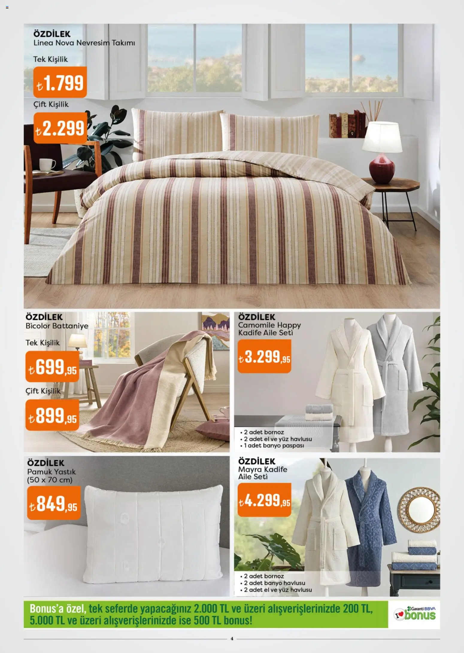 Özdilek Black Friday - 05.11.2025 tarihinden itibaren geçerlidir | Sayfa: 4 | Ürünler: Battaniye, Bornoz, Banyo paspası, Yüz havlusu